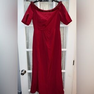 Adrianna Papell Off the Shoulder Dress